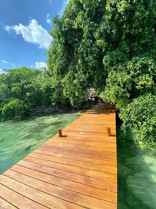 Villa Alegre Bacalar Casa De Lujo Frente A Laguna 0*,