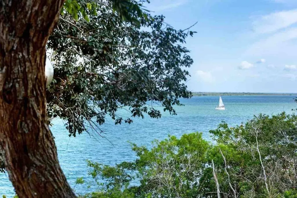 Villa Alegre Bacalar Casa De Lujo Frente A Laguna Mexiko